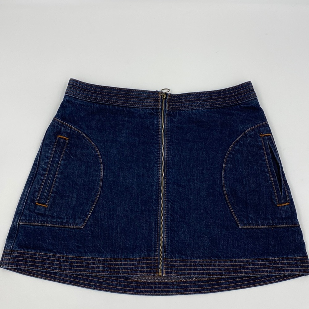 Abercrombie & Fitch Zipper Jean Skirt